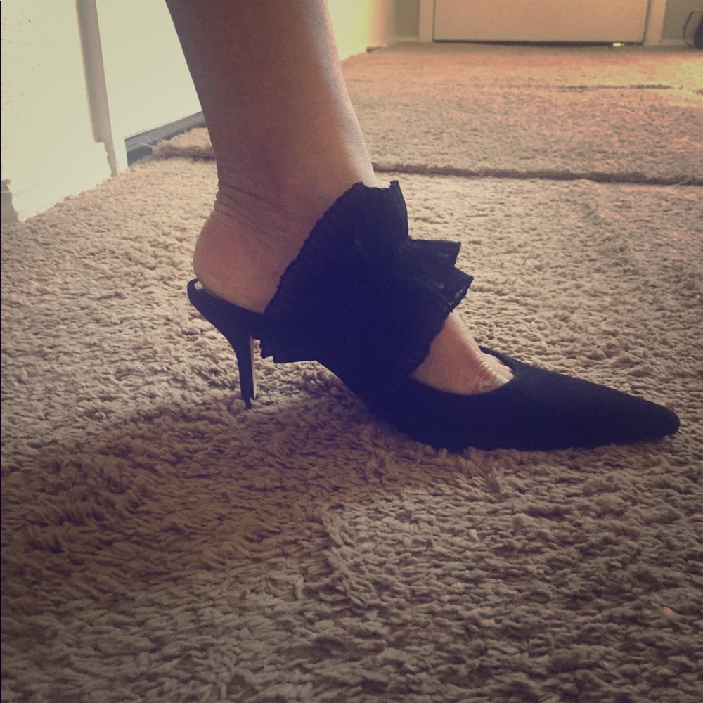 Black Zara Heel Size 39